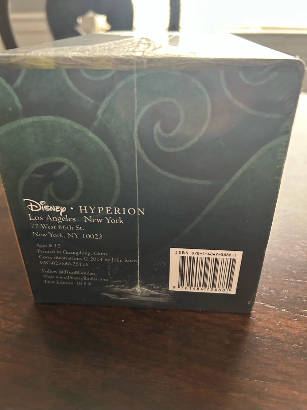 Percy Jackson Greek Gods Box Book Set - Green & Gold - Picture 6 of 6